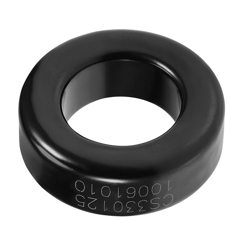 YOKIVE Toroid Core Ferrite Choke Ring Iron Powder Inductor Ferrite Ring Good for Power Transformers (Black Grey 33.7 mm x 19.3 mm x 11.3 mm)