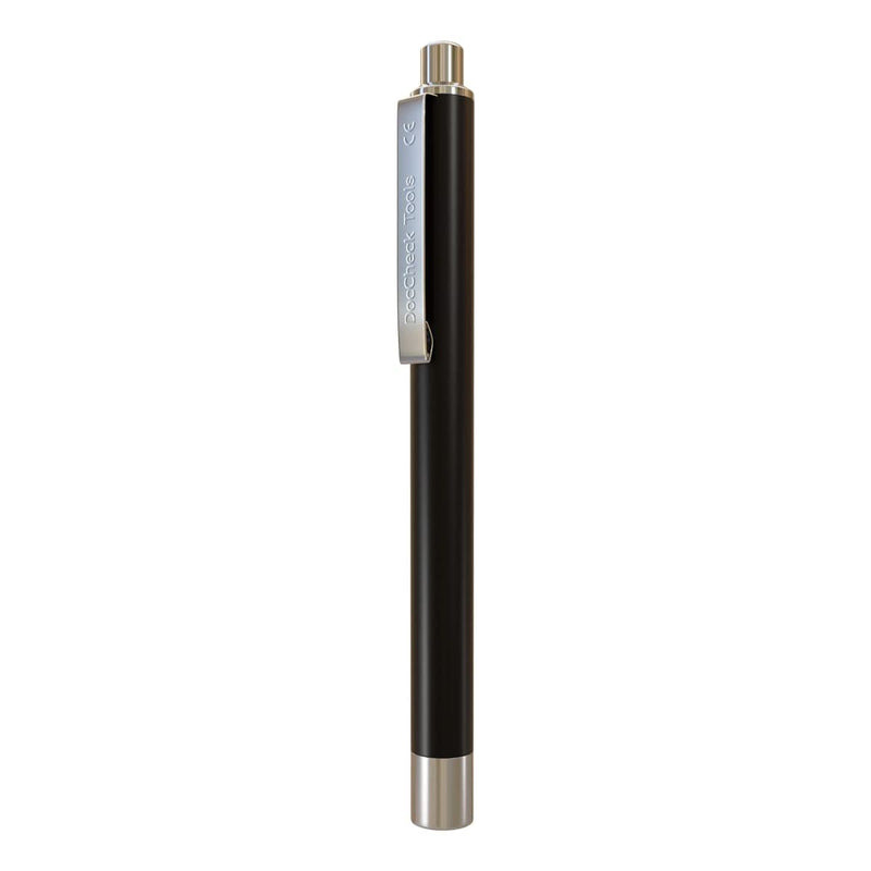 [AUSTRALIA] - DocCheck Flashing LED Diagnostic Light - Bright LED, Various Colours, Robust Metal Housing, Clip for Firm Hold, Ideal for Doctors and Nurses (Black) black 