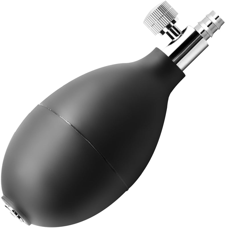 AIESI® Replacement Inflator for Manual Aneroid Sphygmomanometer, Complete with Screw Tap, Latex Free, 24 Months Warranty