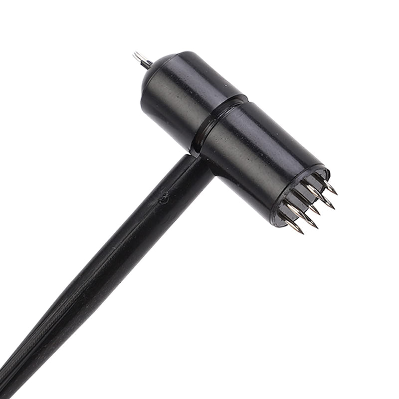 Fafeicy Seven Pin Plum Blossom Dermal Hammer, Star Needle Dermal Hammer for Beauty and Home Use Pack of 5