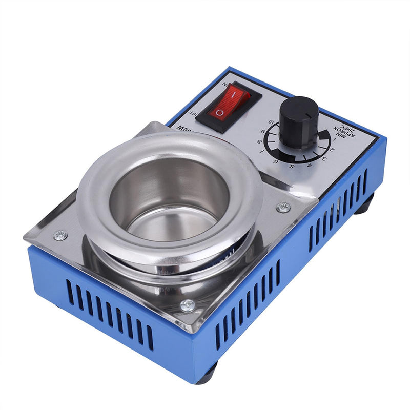 220V 150W Soldering Pot Soldering Soldering Pot Saldatore A Stagno Desoldering Bath 50mm St-21C 450 Degree Max