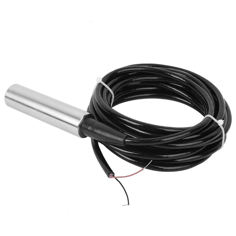Level Sensor, DC 24 V 4-20 mA Level Sensor, Water Level Sensor, Stainless Steel, Liquid Level Sensor, Level Transmitter with Cable, Range Depth 0-1 m Reichweite 0-1 Meter