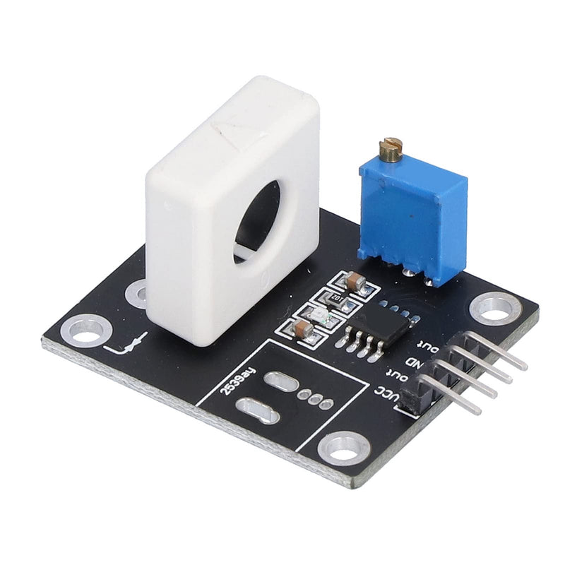 Hall Current Sensor, 100A WCS1600 DC 5V Short Circuit Protection Modules Adjustable Short Circuit Overcurrent Protection Detector for Intelligent Car Engine Overcurrent Detection Wcs1600-black