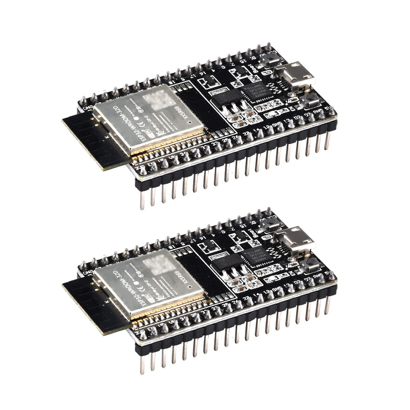 [AUSTRALIA] - diymore 2 x for ESP32 DevKit V4 Development Card, NodeMCU WiFi WLAN CP2102 for ESP32 Bluetooth Module Microcontroller 