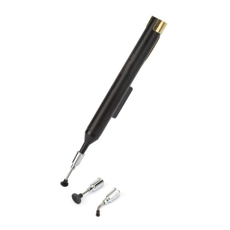 Vacuum Suction Pen Soldering Desoldering Pump Sucker IC SMD Vacuum Suction Pin Remover Tool LP-200 Manual Suction Pump Pickup Tool with 3 Suction Heads, #111