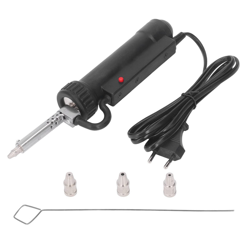 [AUSTRALIA] - Fafeicy Mini Type BBT680 Electric Desoldering Pump, Solder Sucker ABS Stainless Steel Automatic Portable Solder Removal Tool for Electronic Products, EU Plug 220V 