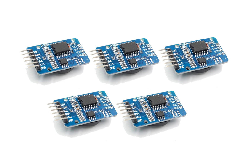 TECNOULAB DS3231 AT24C32 IIC Precision Clock Module Pack of 5