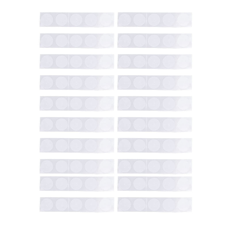 Pack of 50 13.56 MHz NFC RFID Sticker Label 504 Byte Repeatable Written High Frequency IC UID Label for Access Control