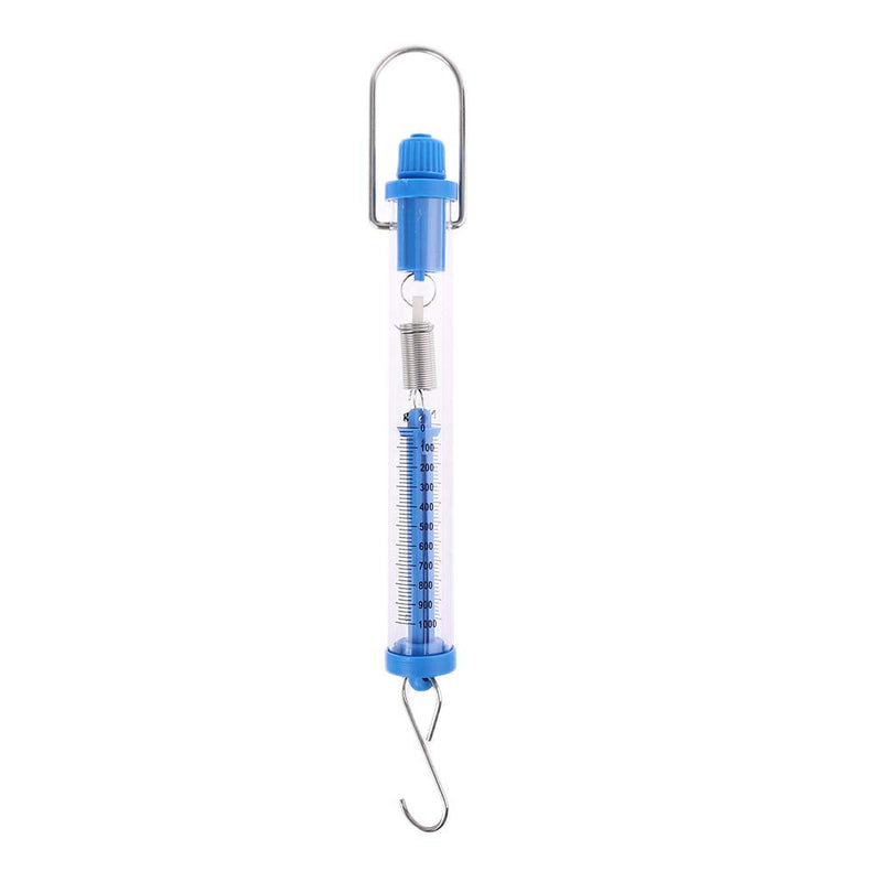 vsilay Labs Newton Force Meter Spring Scale Scale Labeled Transparent Spring Balance Suitable for Scientific 2.5N/10N 10n