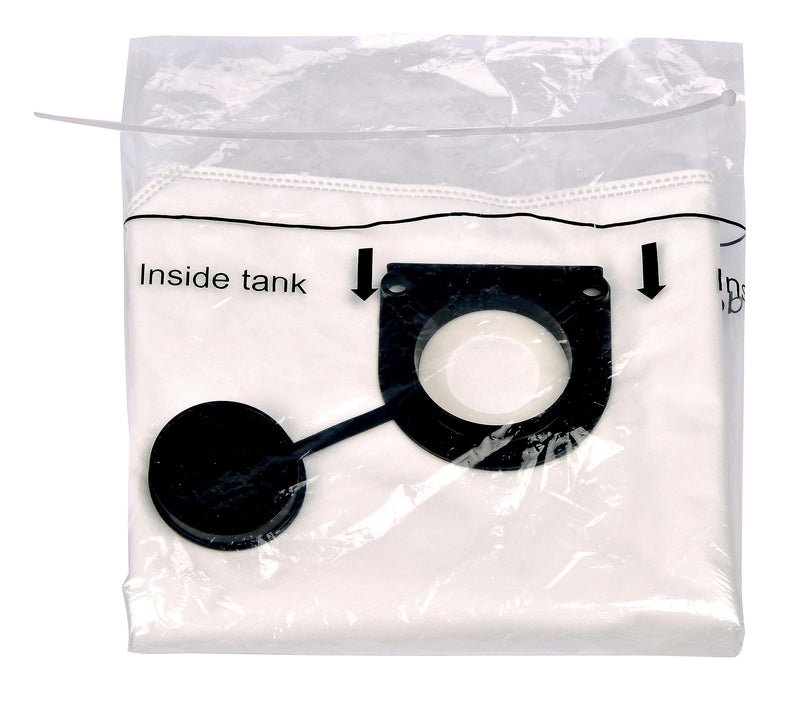 metabo Special Filter Bag Dust Class H - 30 L - High Quality Vacuum Cleaner Bags for Wet/Dry Vacuum Cleaners ASA 30 H PC - Dust-free Disposal, Durable and Reliable
