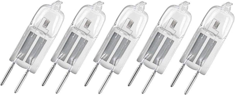 Osram Halostar Starlite 64425 S 20 Watt 12 Volt G4 Warm White 2800 Kelvin Halogen Pin Base Lamp Dimmable 300 Lumen Pack of 5