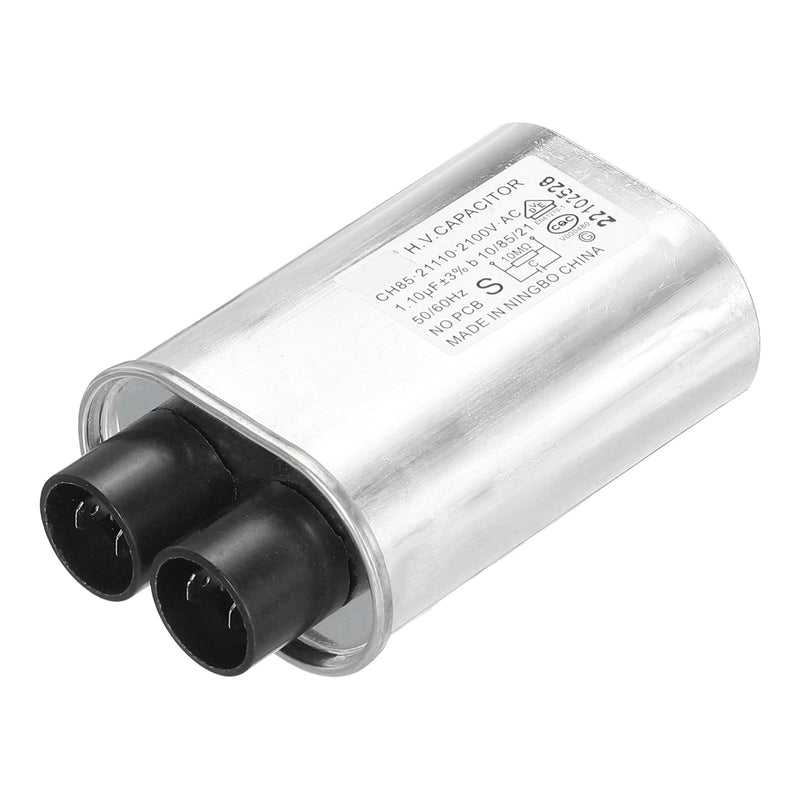 QUARKZMAN Microwave Condenser Replacement High Voltage Oven Capacitor 2100VAC 1.10uf