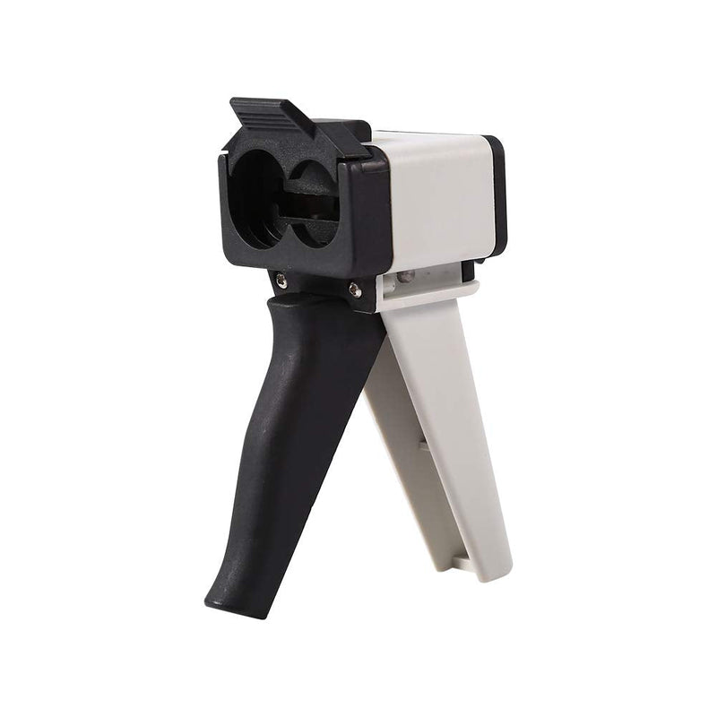 Impression Mixing Dispenser, Dental Supply Gun, Dental Caulking Gun 2:1, Impresion 1:1 Impression Mixing Dispensing Gun, Silicone Dispenser Gun for 50ml Silicone