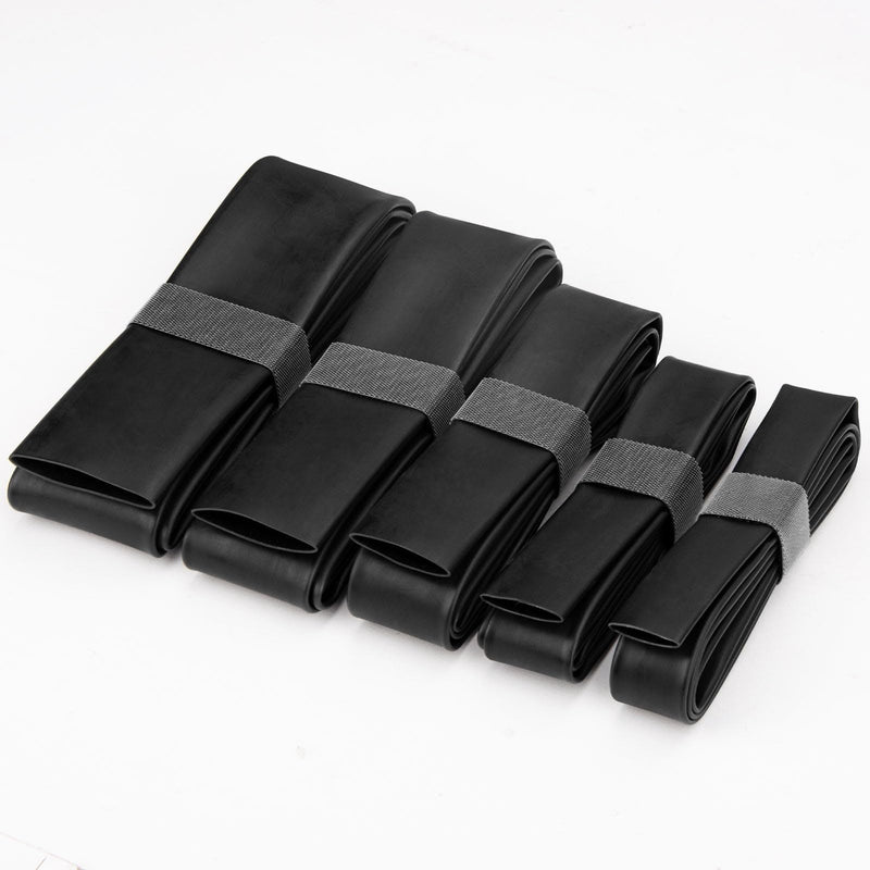 [AUSTRALIA] - HONZUEN Heat Shrink Tube with Adhesive, Heat Shrink Tube Set, Black, Heat Shrink Tubes, Waterproof Polyolefin, Shrinkage Rate 3:1 for Insulating Cables, Soldered Connections (Diameter 30 mm, 25 mm, 20 