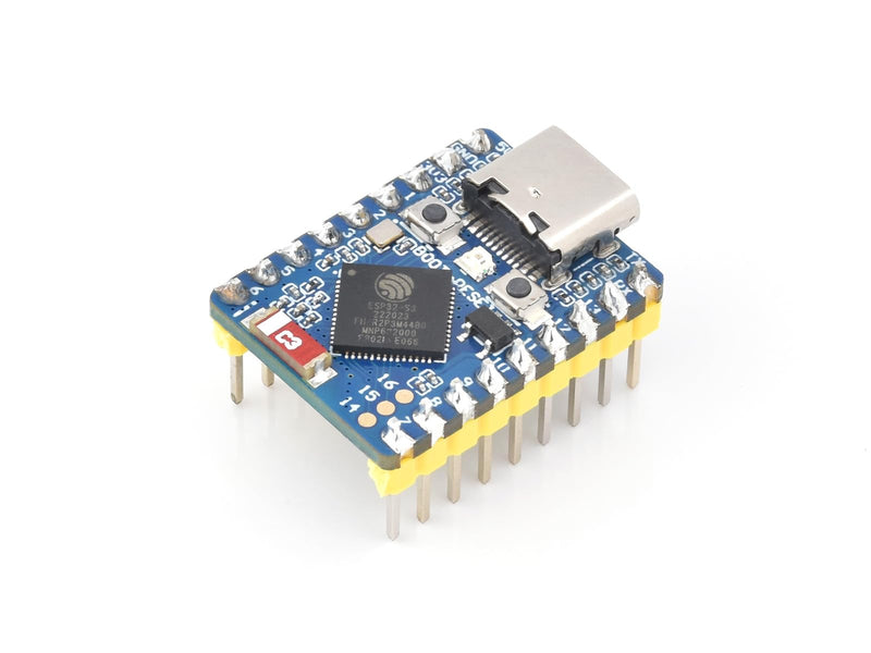 [AUSTRALIA] - Waveshare ESP32-C3 Mini Development Board, Based On ESP32-C3FN4 Single-Core Processor, 160MHz Running Frequency, 2.4GHz Wi-Fi & Bluetooth 5 with Pre-soldered Header 