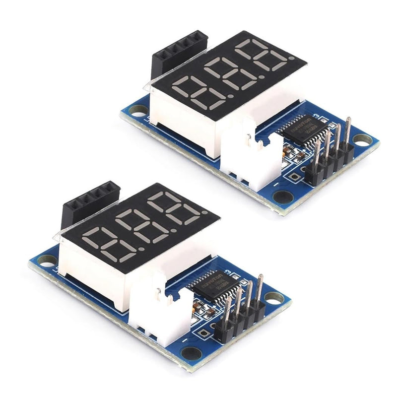 Hailege 2pcs HC-SR04 Ultrasonic Sensor Module 5V SR04 Ultrasonic Distance Measuring Sensor STM8S103 SR04 Ultrasonic Wave Detection Module