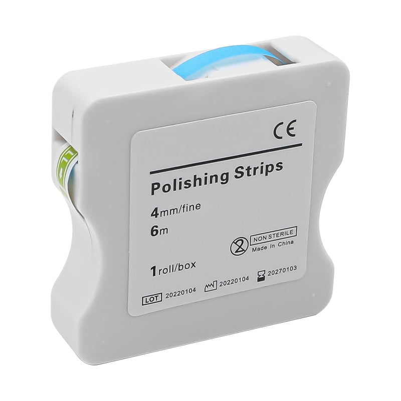 [AUSTRALIA] - Alnicov Tooth Sandpaper Dental Polishing Strips 4mm Width 6m/Rolls/Box Tooth Sandpaper Interdental Sanding Tools for Polishing Teeth 
