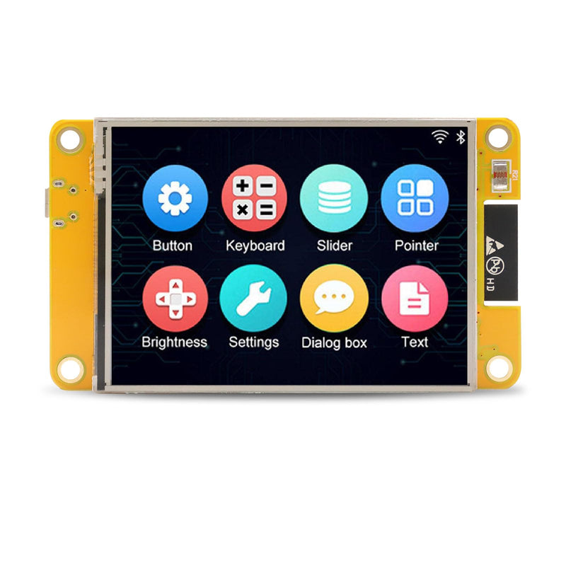 APKLVSR ESP Display, ESP Development Board WiFi Bluetooth 2.8 Inch 240 x 320 ESP Display TFT Module Touchscreen Compatible with Arduino/LVGL