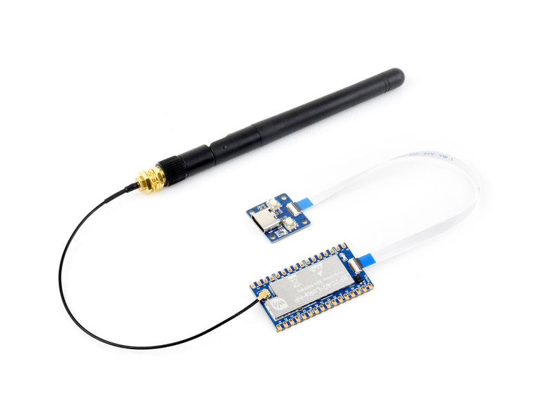 Waveshare LoRa Development Board Kit Based on Raspberry Pi RP2040 Microcontroller Chip, Integrate SX1262 RF Chip, 850~930MHz Frequency, Programmable Emit Power up to 22dBm, Long-Range Communication