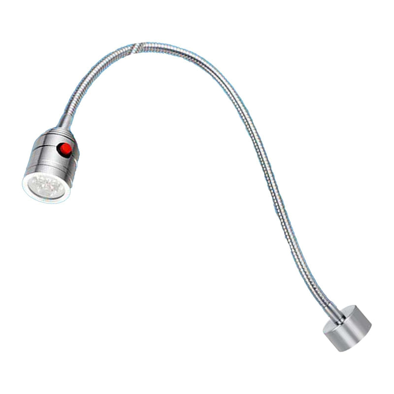 Gooseneck Magnetic Lamp Gooseneck LED Work Light 5W 24V Tube Length 500MM Magnetic Base Tool Lamp for Workbench Repair