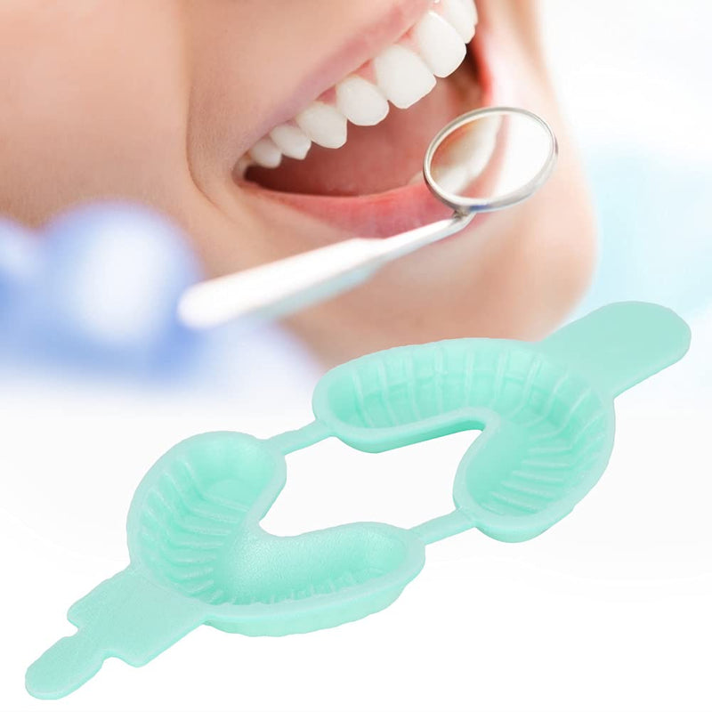 [AUSTRALIA] - Dental Tray Kit, 50pcs/Set Disposable Fluoride Trays, Double Arch Trays, Dental Aids, Dental Tray Accessories(S) S 