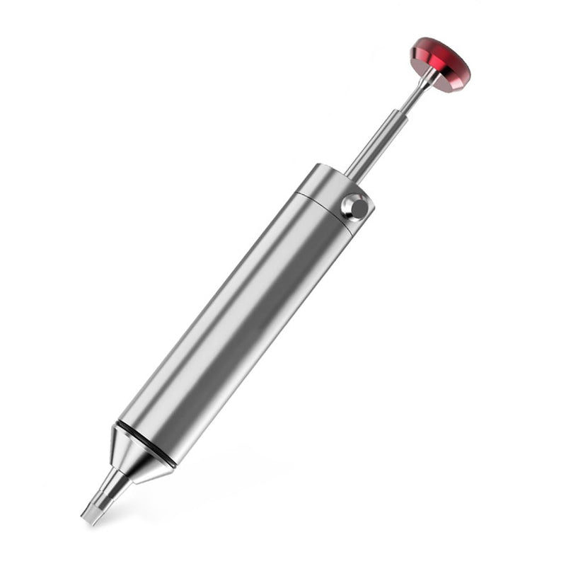 Hsthe Sea All Metal Vacuum Soldering Suction Desoldering Pump, High Suction Power, High Temperature Resistance, Perfect Desoldering Tool for Soldering Removal
