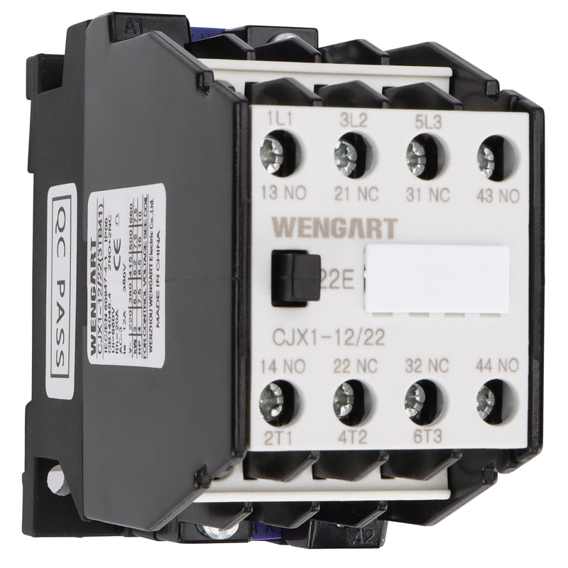 Wengart Engine Starter Contactor CJX1, AC220V 2NO2NC 12A An Important Part of Industrial Control Systems 12A_AC220V
