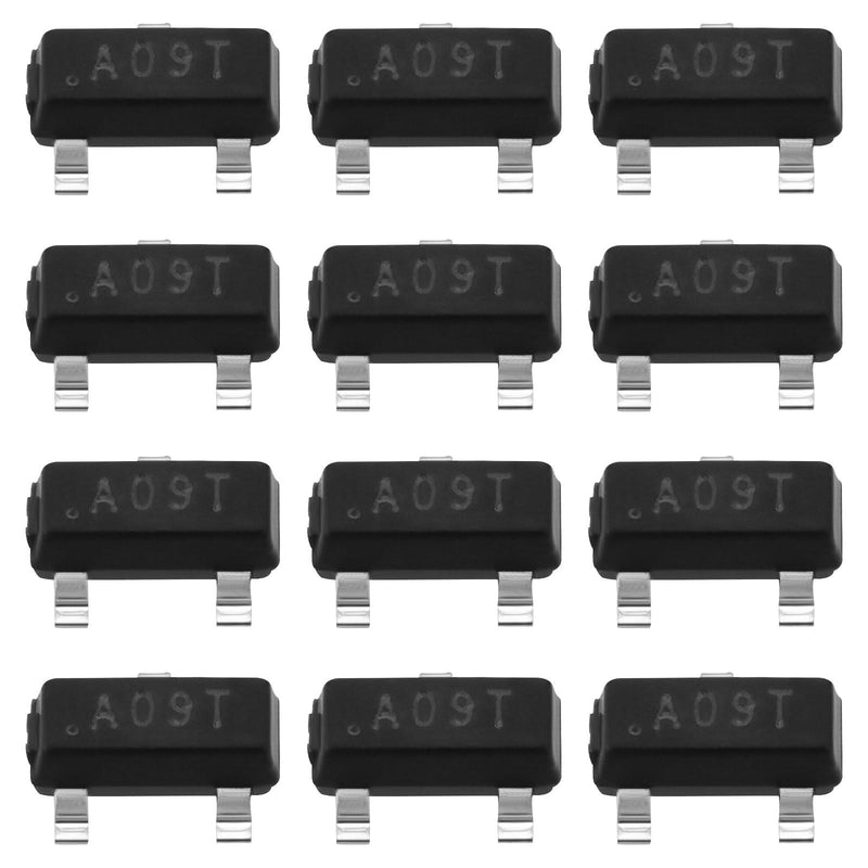 [AUSTRALIA] - VGOL Pack of 50 AO3400 A09T 5.7A 30V N-Channel P-Channel Enrichment Mode Field Effect Transistor Compatible with MOSFET SMD Transistor AO3400 SOT-23 