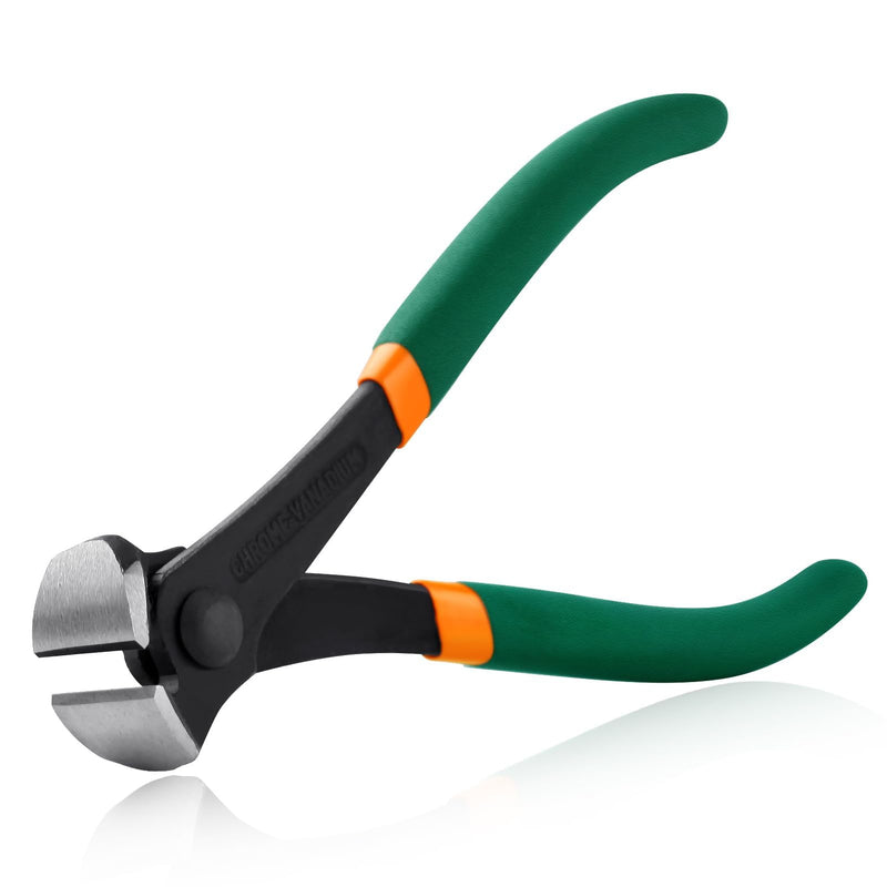 SPEEDWOX Nail Puller 6 Inch End Cutting Pliers, Nail Remover Nail Pliers End Cut Nippers End Snips For Pulling Nails Or Cutting Wires Wire Cutter End Cutter Pliers Staple Remover Tool 6"