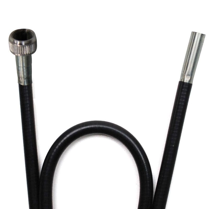 cyclingcolors Speedometer cable with union nut VEGLIA compatible with Peugeot 103 moped motorcycle mofa scooter, 900 mm