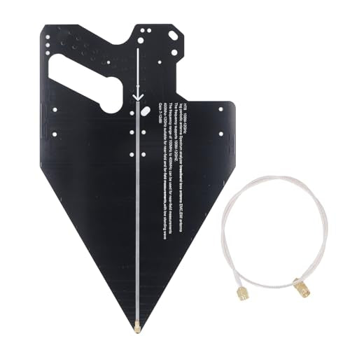 Log Periodic Directional RF Antenna Outdoor Antenna Kit 100MHz-12GHz Cellular Modems Routers for Wireless Spectrum Management EMC Testing