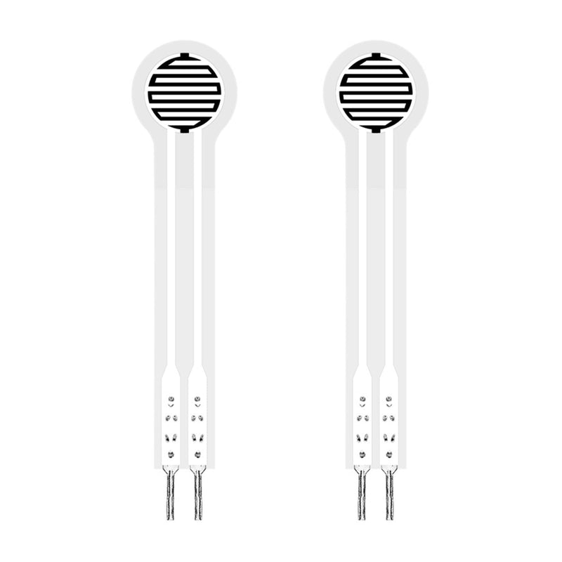 DF9-40 Force Sensor, Pressure Sensor, Thin Film Pressure Sensors, Force Sensitive Resistance, Diameter 10 mm, High-Precision Resistance Sensor for Pressure Detection (30 g - 10 kg), Pack of 2