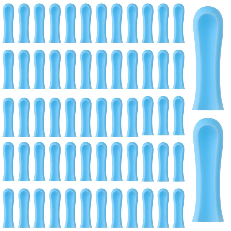 cobee 60 Pcs Ear Wax Removal Replacement Tips for Ear Camera, Ear Spoon Tips Silicone Ear Spoon Replacement Tips Ear Cleaner Replacement for Adults Ear Wax Removal Endoscope(60)