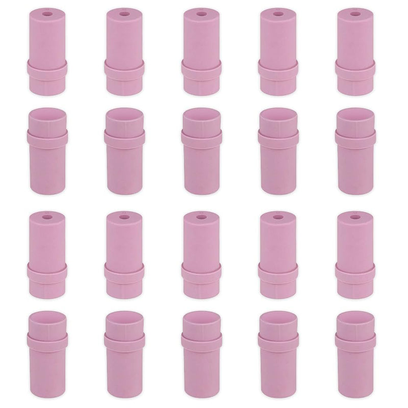 Wzhtuzi Pack of 20 Ceramic Nozzles, 4.5 mm Ceramic Nozzles for Sandblasting Nozzles, Sandblasting Gun, Replacement Nozzles, Air Siphon, Sand Jet Tools, Sandblasting Parts, Ceramic Nozzle