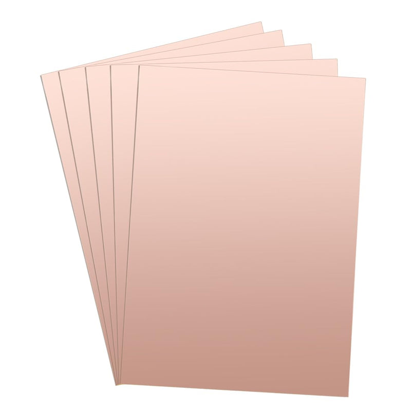 QUARKZMAN 5 Pieces 100 x 70 mm Double-Sided Copper Laminate PCB Circuit Board FR4 2 mm Thick Craft Prototyping Circuit Board