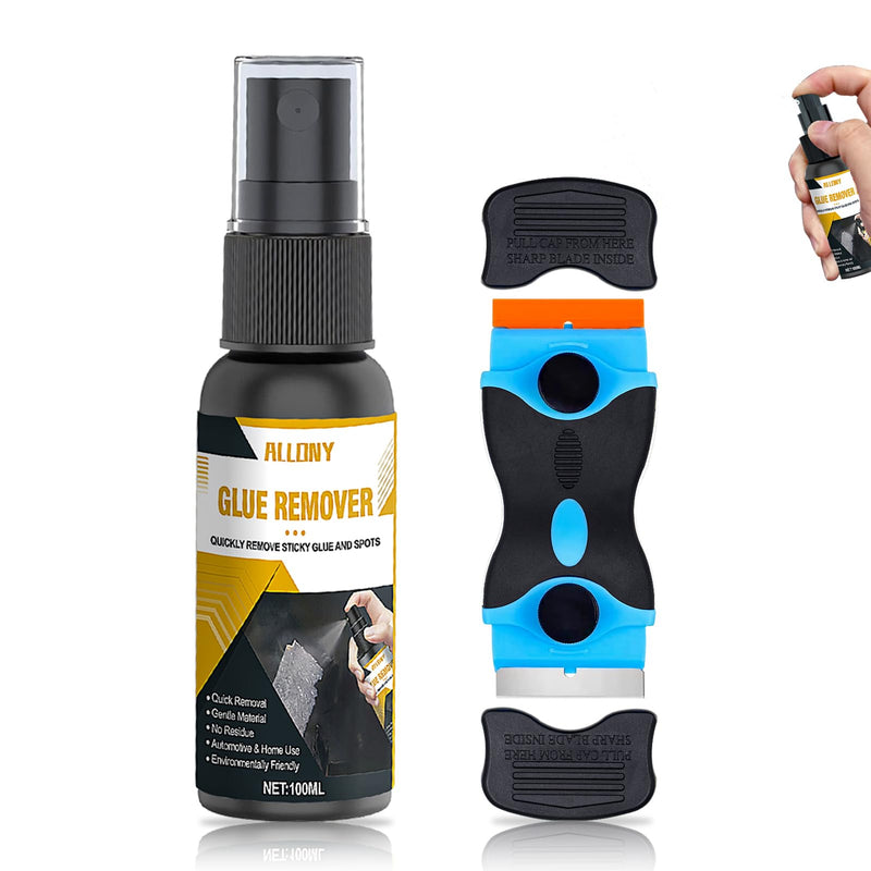 [AUSTRALIA] - ALLONY 100 ml super glue remover, sticker remover, adhesive residue remover, window frame, adhesive residue remover for stickers and labels effectively removed from surfaces 