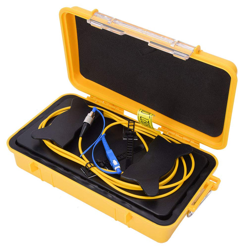 [AUSTRALIA] - Brrnoo OTDR Start Cable, Singlemode Fibre Optic Box 500M, Less Than 0.5DBm/km Loss, Water Resistant Sealing Performance, Explosion-Proof, OTDR Dead Zone Eliminator 