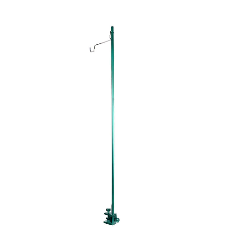 Foldable Infusion Stand Medical Liquid Hook Rack Aluminium Stand Infusion Stand for Home/Hospital/Clinic, Portable Infusion Stand with Practical Packaging (Dark Green) dunkelgrün
