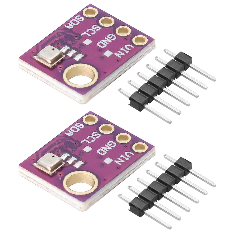BME 5V Altimeter Module Binghe Pack of 2 BME High Precision Atmospheric Pressure Sensor Module IIC I2C SPI Interface DC 1.8-5V Compatible with Arduino Rasp-Pi