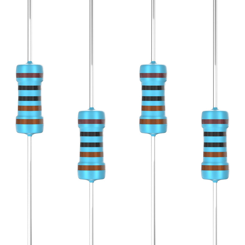 SCOOYUCK 100 pieces 330 Ω ohm resistor 1/4 W (0.25 W) 1% tolerance metal film resistors 330 ohm