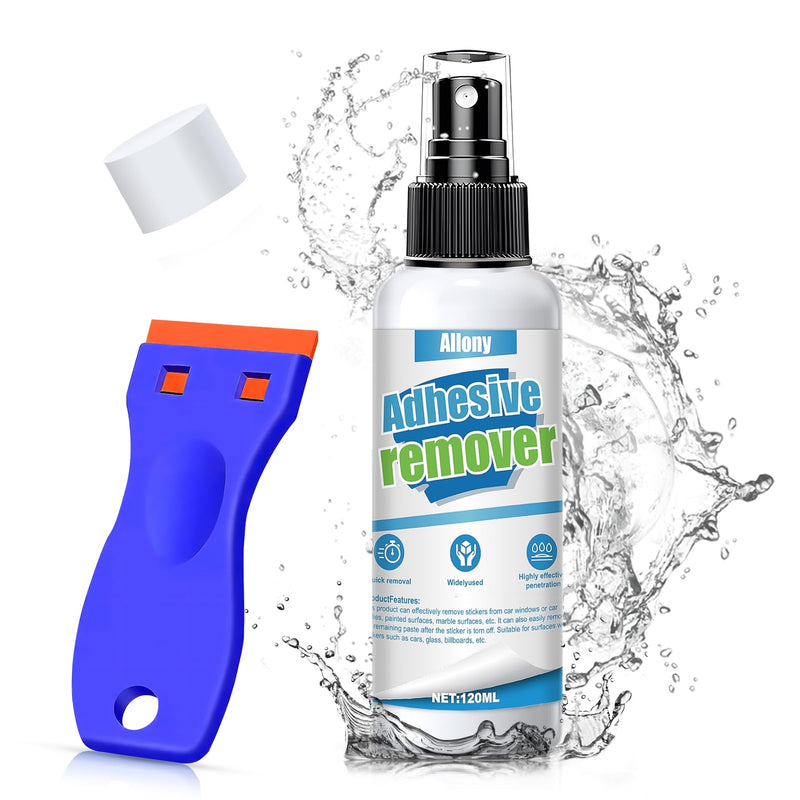 [AUSTRALIA] - Allony Sticker Remover, Adhesive Residue Remover, Window Frame, Superglue Remover, Sticker Effectively Removes Stickers and Labels from Surfaces 120 ml 
