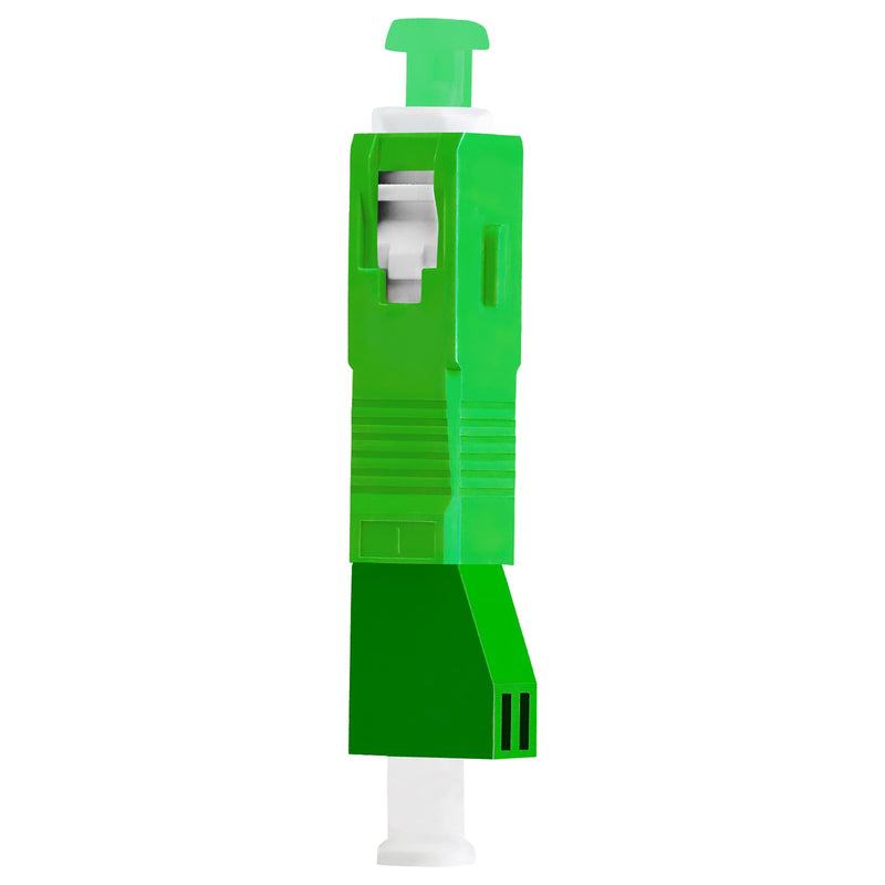 HENGBIRD Fibre Optic Adapter LC/APC Female to SC/APC Male Singlemode 9/125um Simplex Hybrid Fibre Optic Adapter Plug Fiber Cable Extension for Interface Conversion, OTDR, VFL etc.