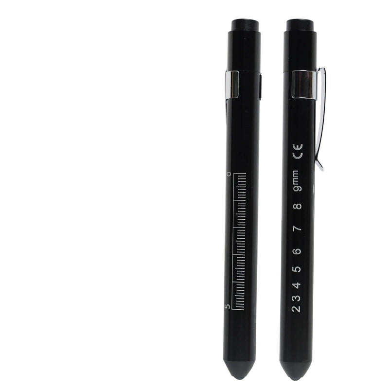 EuAcesry Pupil Light Medicine, Diagnostic Light, Reusable LED Pen Lamp with Pocket Clip, Nurse Emergency Service Accessories, LED Pen Lamp for Nurses Students Doctors Pack of 2