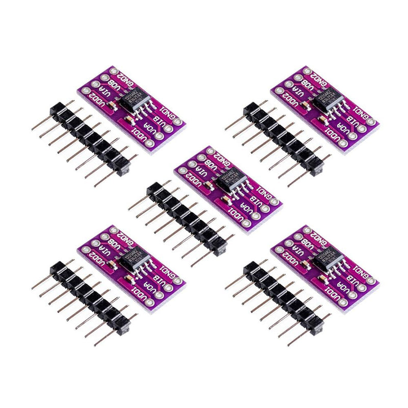 [AUSTRALIA] - ADUM1201 Dual Channel Digital Magnetic Insulator, ADUM1201 Serial Digital Isolator Module Magnetic Isolation SPI CAN Bus Transceiver Signal Isolation (Long) Pack of 5 