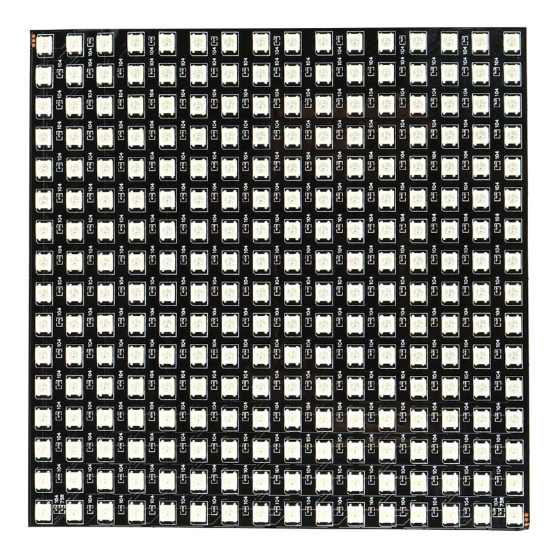 Ieron RGB Panel WS2812B 16 x 16 Pixels, Flexible Module, Individually Addressable Full Colour DC5V Smart Light Display for Creative Installations and Projects