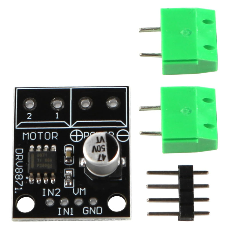 Tiardey DRV8871 DC Motor Driver Board BOB Drive Module 3.6A PWM Control Port Motor Driver for Industrial Appliances Printers Electrical Appliances
