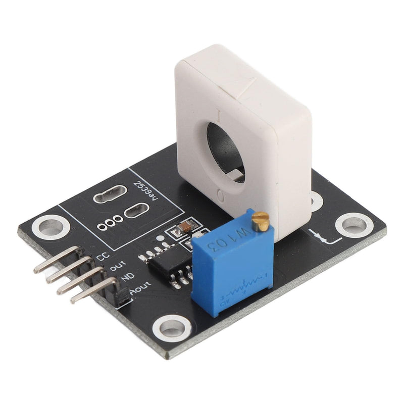 [AUSTRALIA] - Adjustable Hall Effect Current Sensor Module, Short Circuit Overcurrent Protection, DC±100A, Hall Current Sensor Module Detector Board with Signal Output Indicator 