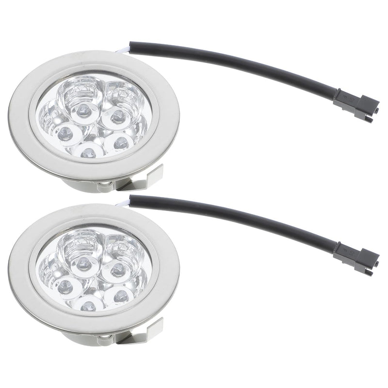 BUGUUYO Cooker Hood Light Fridge Lamp Cooker Hood Lamp LED Bulb Cooker Hood Cool Kitchen Light LED Rechargeable Light Bulb Kitchen Stove Lights Plastic Silver