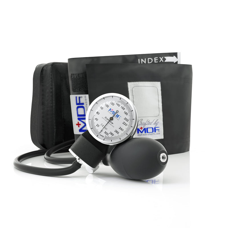MDF Calibra Aneroid Blood Pressure Monitor Manual Black L