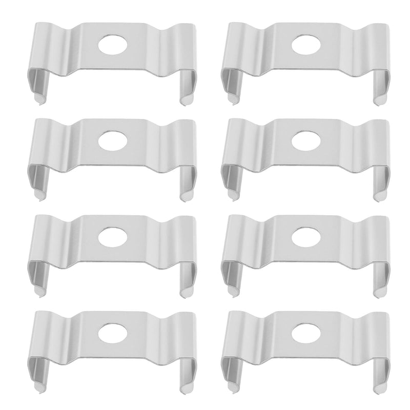 [AUSTRALIA] - YINETTECH 50pcs 23mm T5 LED Bulb Clips Holder for Lamp Holder LED Ceiling Light with Aluminium Channels 
